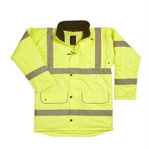 Warrior Traffic Yellow Hi Viz Jacket