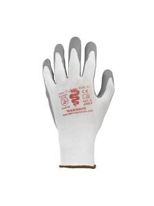 Warrior x12 Grey Foam Nitrile Gloves
