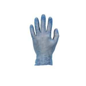 Warrior X100 Blue Vinyl Powder Free Gloves