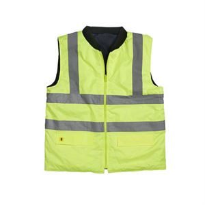 Warrior Yellow Hi Viz Bodywarmer