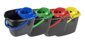 Robert Scott 14L Mop Buckets - Blue, Green, Red or Yellow