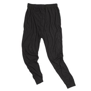 Warrior Black Thermal Long Johns - Sizes S - XXL