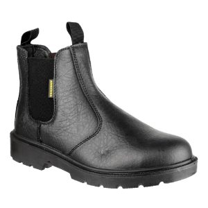 FS116 BLACK SAFETY DEALER BOOT SIZE 8