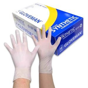 Gloveman Powder Free Soft Touch Synthetic Gloves