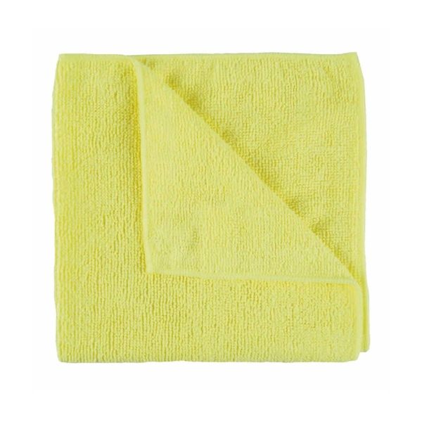 X10 Pack Yellow Microfibre Cloths