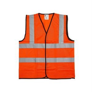 Warrior Orange Hi Viz Waistcoat