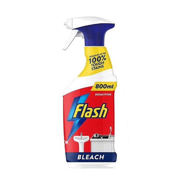 Flash With Bleach 800ml Trigger Spray