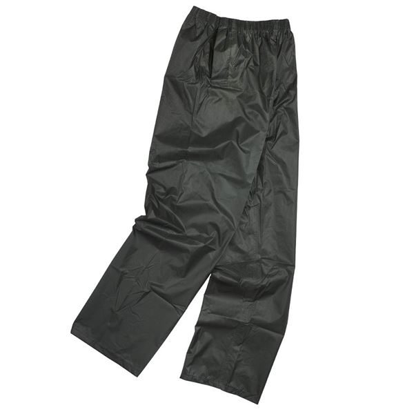 Warrior Olive Poly/PVC Trousers - Size Large