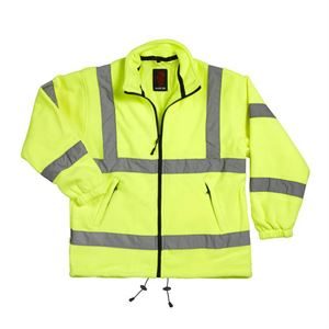 Warrior Yellow Hi Viz Fleece Jacket