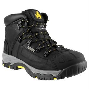 Footsure Black Waterproof Safety Hiker Boot - Sizes 6 - 12