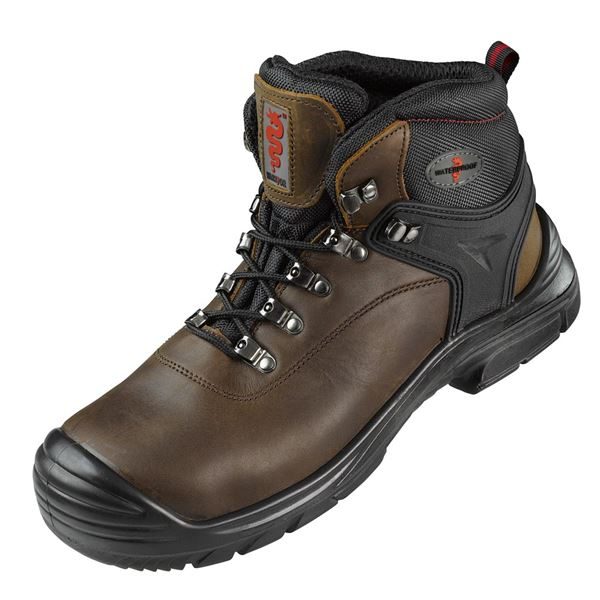 Warrior Brown Unisex Waterproof Hiker - Size 8