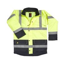 Warrior Yellow/Navy Hi Viz Jacket Size Large