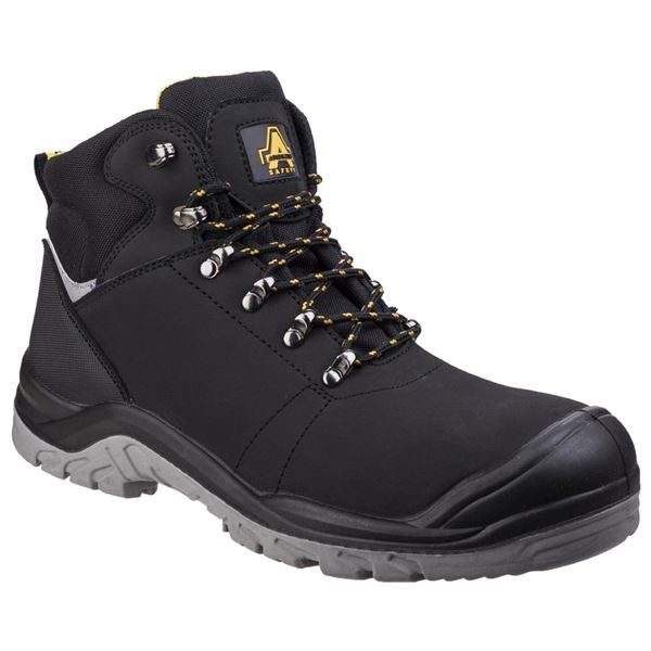 Footsure Delamare Black Boot Sizes - 6 - 11