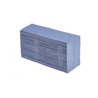 Blue Z Fold Hand Towels